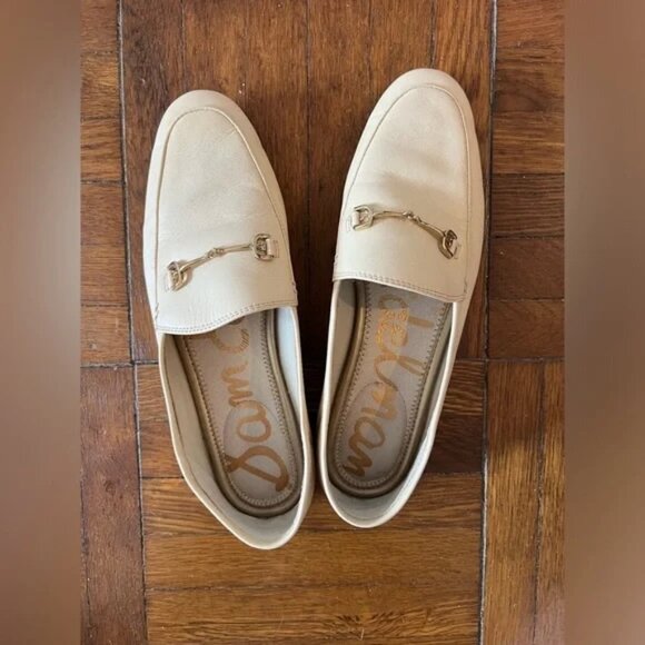 Sam Edelman Cream Loraine Bit Loafers Size 7.5 - Picture 4 of 5